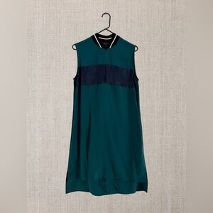 rag & bone Teal and Black Mini Dress